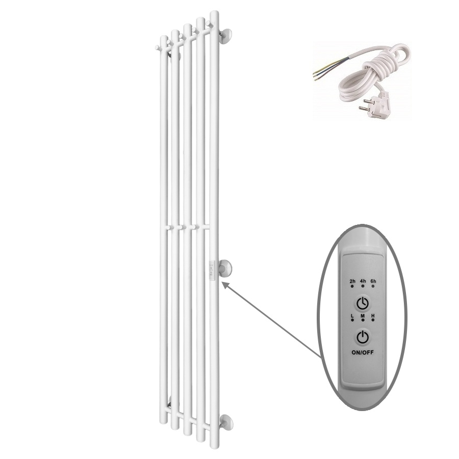 Изображение товара Электрический полотенцесушитель Маргроид 270x1500 мм 75 Вт с терморегулятором