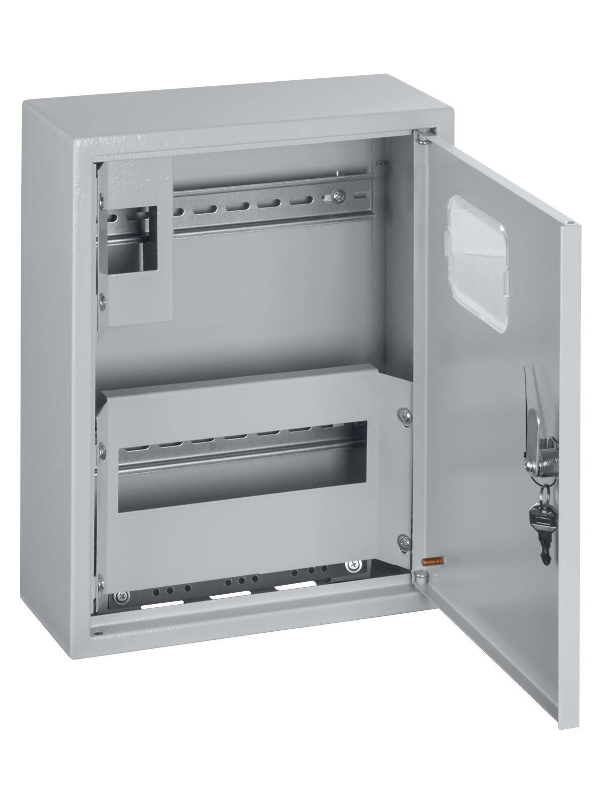 Изображение товара Щит учетно распределительный навесной ЩУРН 1/12Э 12 модулей сталь