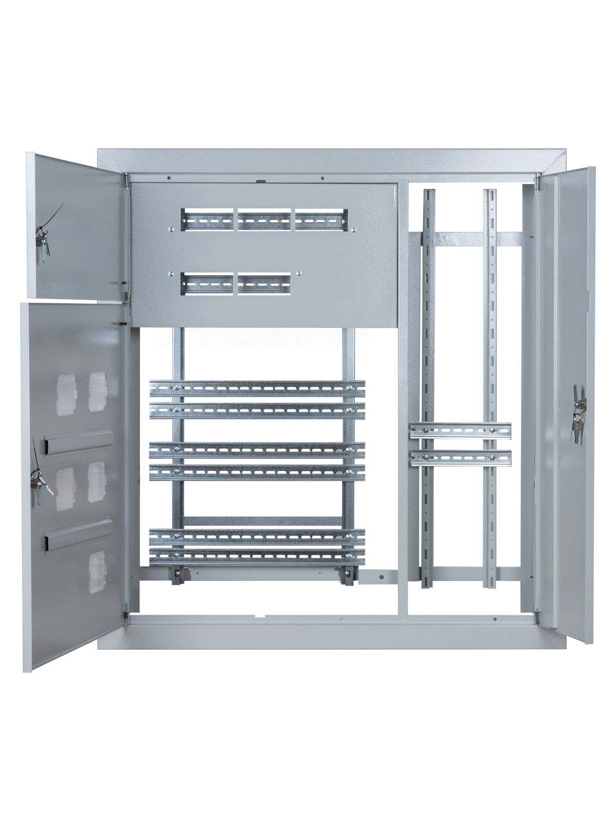 Изображение товара Щит распределительный этажный Tdm electric Народный модификация 3 на 5 квартир 1010x950x160 мм сталь