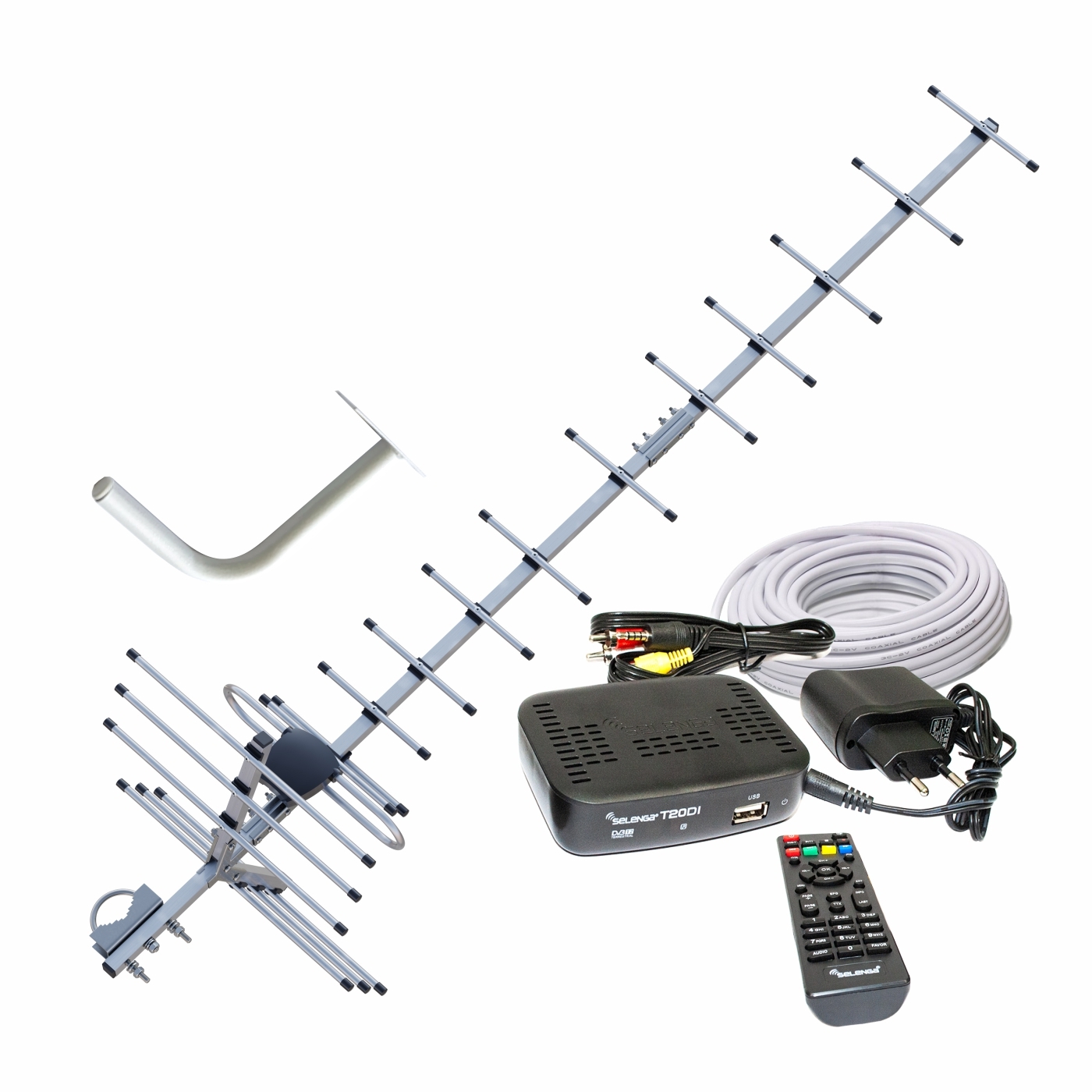 Комплект цифрового телевидения РЭМО BAS-1152 DVB-T2 ️ купить по цене ...