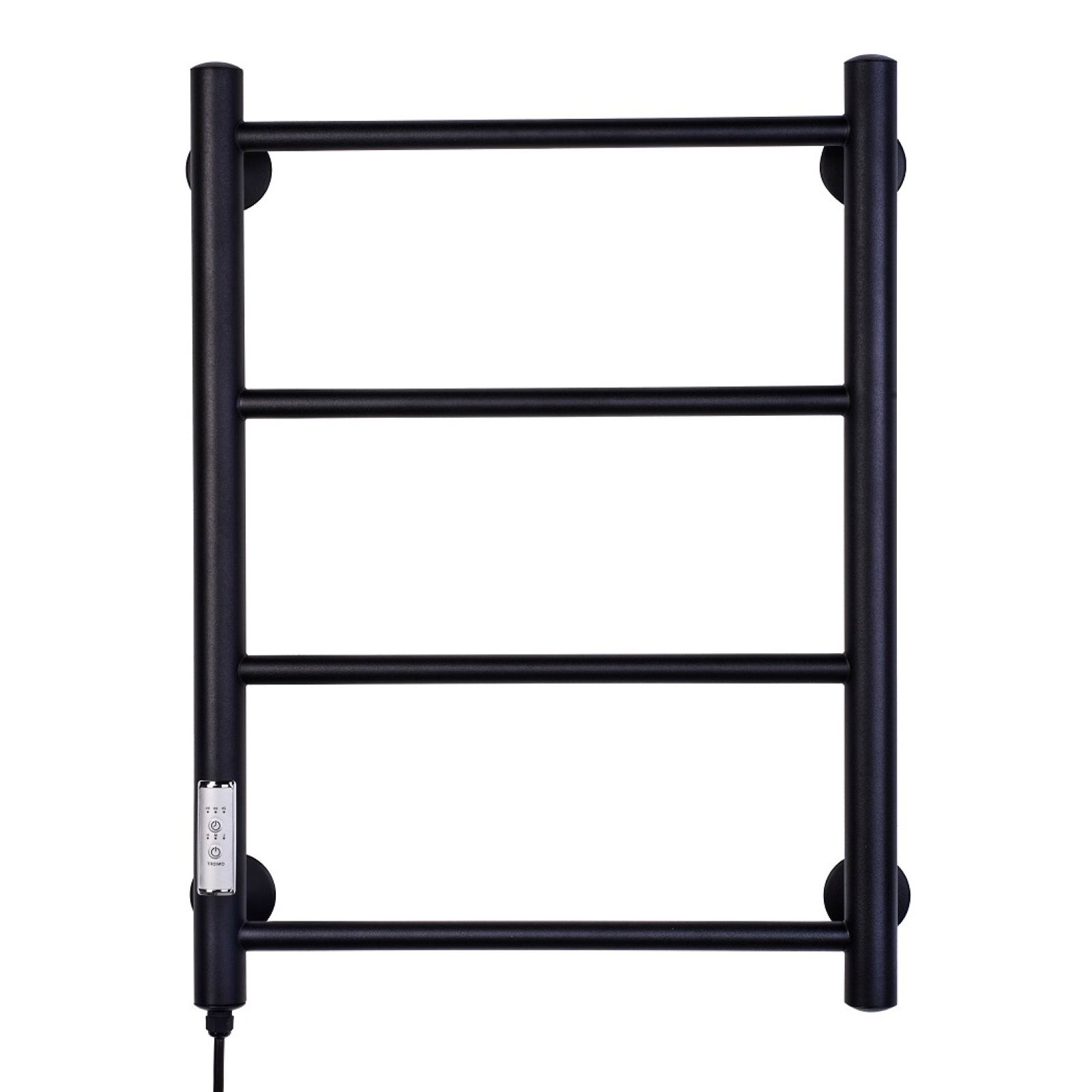 Изображение товара Электрический полотенцесушитель Олимп 400x600 мм 110 Вт черный матовый