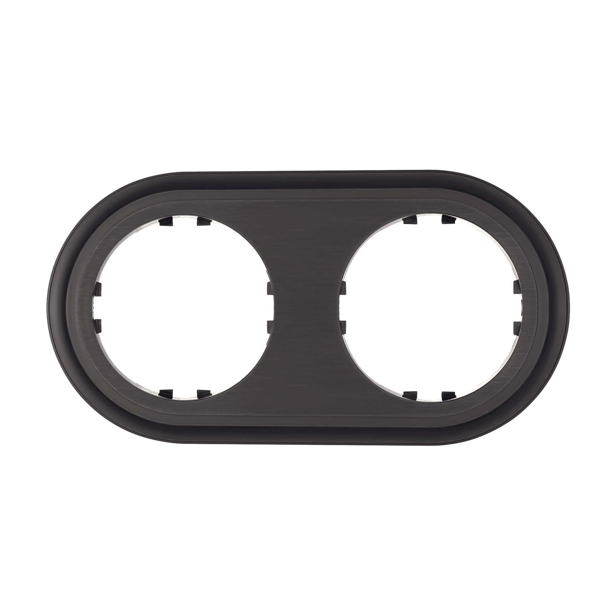 Изображение товара Рамка для розеток и выключателей LK Studio Vintage Classic 2 поста бронза