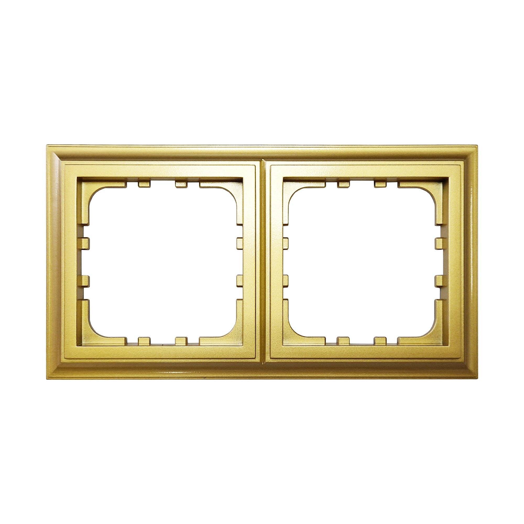 Изображение товара Рамка для розеток и выключателей LK80 Classic 2 поста золото LK STUDIO