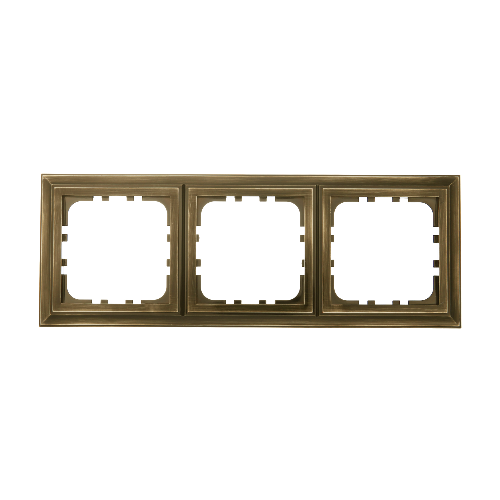 Изображение товара LK80 Classic 3 поста рамка бронза для розеток и выключателей LK STUDIO
