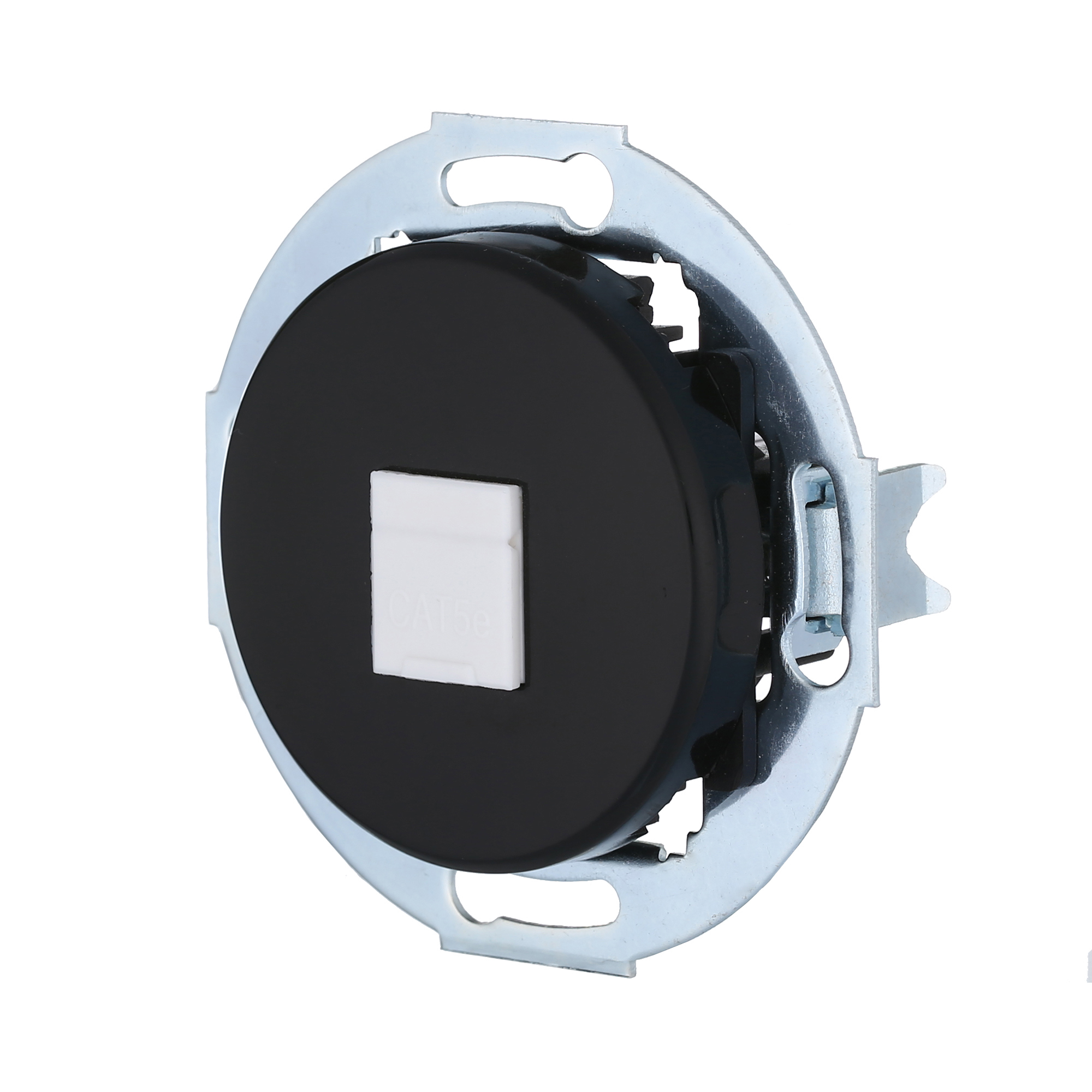 Изображение товара LK Studio Vintage 886108-1 Розетка RJ45 встроенная черная без рамки