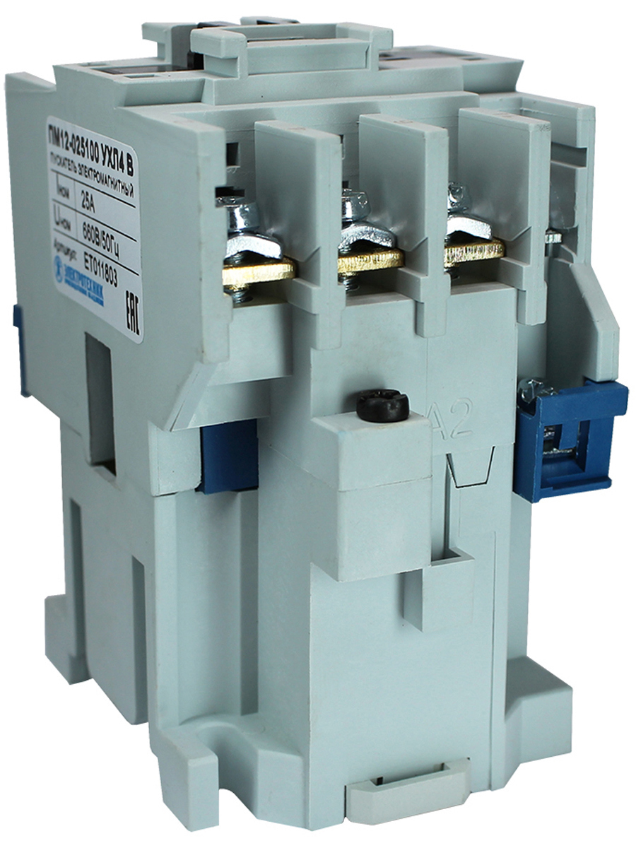 Изображение товара Электрический пускатель ПМ12-025100 | 380В 25А Трехфазный нереверсивный