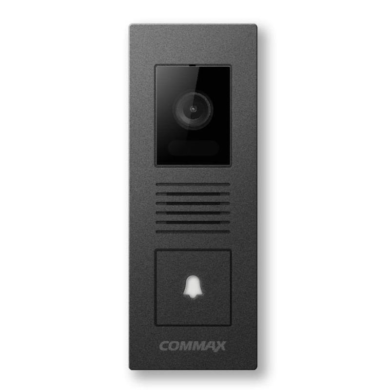 Изображение товара Вызывная видеопанель COMMAX DRC-4PIP черная широкоугольная с управлением замком
