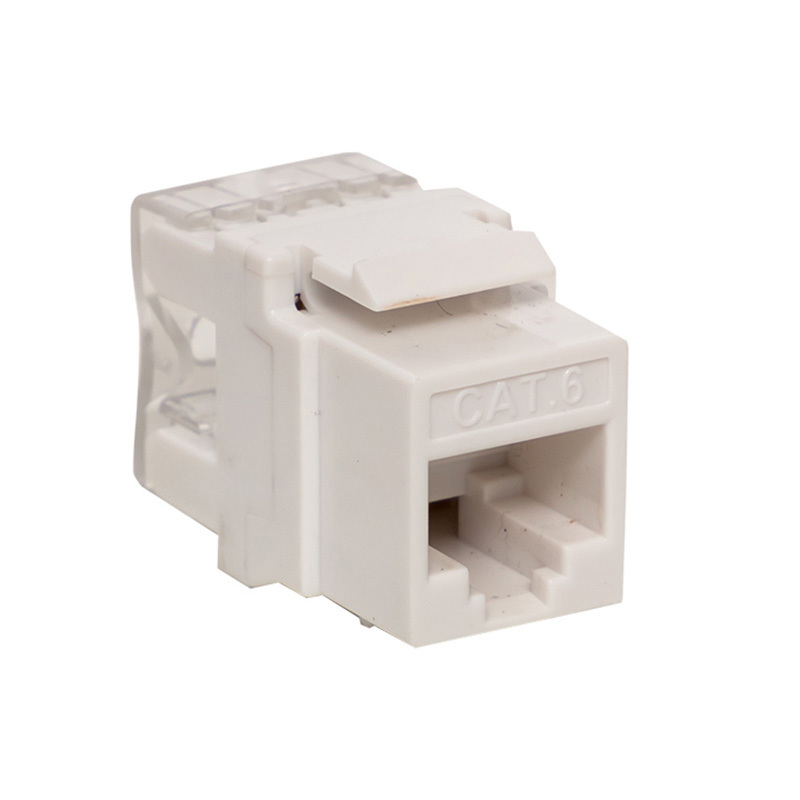 Изображение товара Модуль Keystone Teracom Pro Cat.6 RJ-45 неэкранированный 110 IDC 180 градусов цвет белый Изображение товара Модуль Keystone Teracom Pro Cat.6 RJ-45 неэкранированный 110 IDC 180 градусов цвет белый