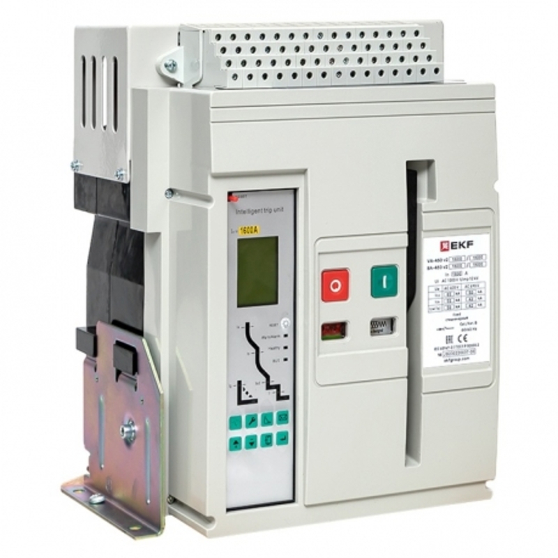 Изображение товара Автоматический выключатель Ekf ВА-450 3P 800 А 65 кА mccb450-1600-800-v2