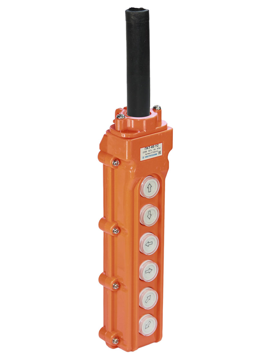 Изображение товара Пост кнопочный Электротехник ПКТ-60 У2 5А IP54