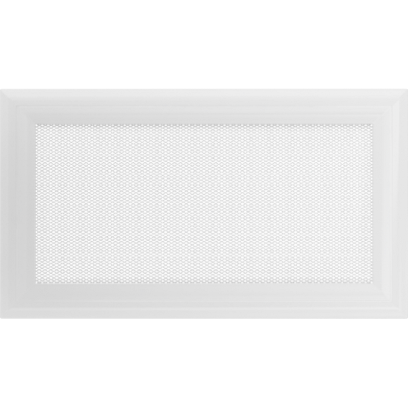 Изображение товара KRATKI Оскар 7218 Вентиляционная решетка Белая прямоугольная 170x300 мм