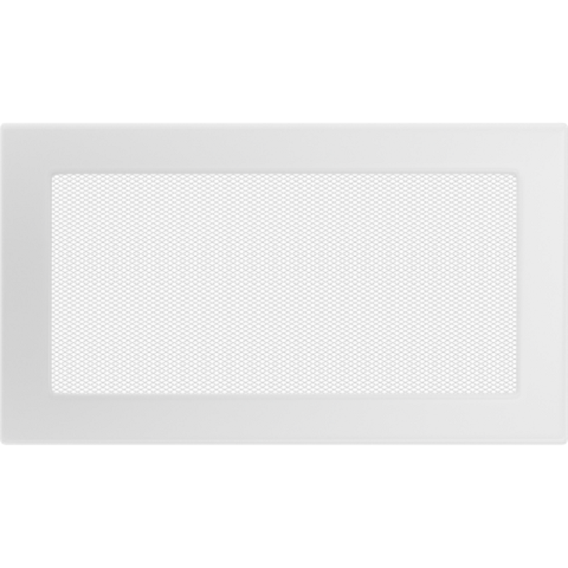 Изображение товара Решетка вентиляционная Kratki 7078 170x300 мм металл цвет белый