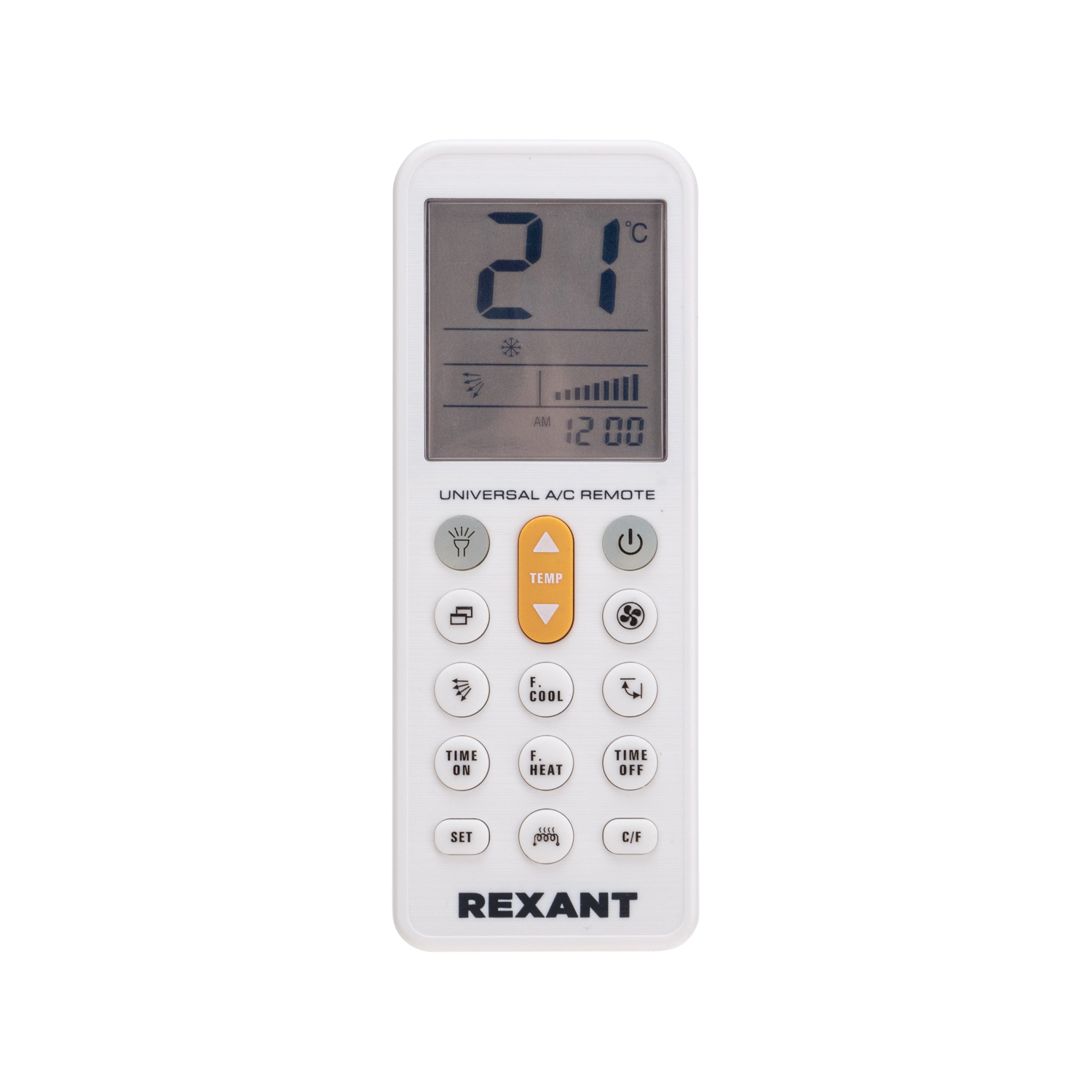 Изображение товара Пульт универсальный для кондиционеров Rexant RX-102AII цвет белый