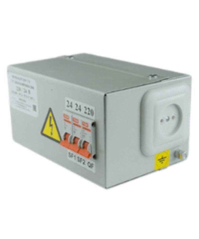 Изображение товара Ящик с понижающим трансформатором Электротехник ЯТП-0.25 220/36 В У3 IP31