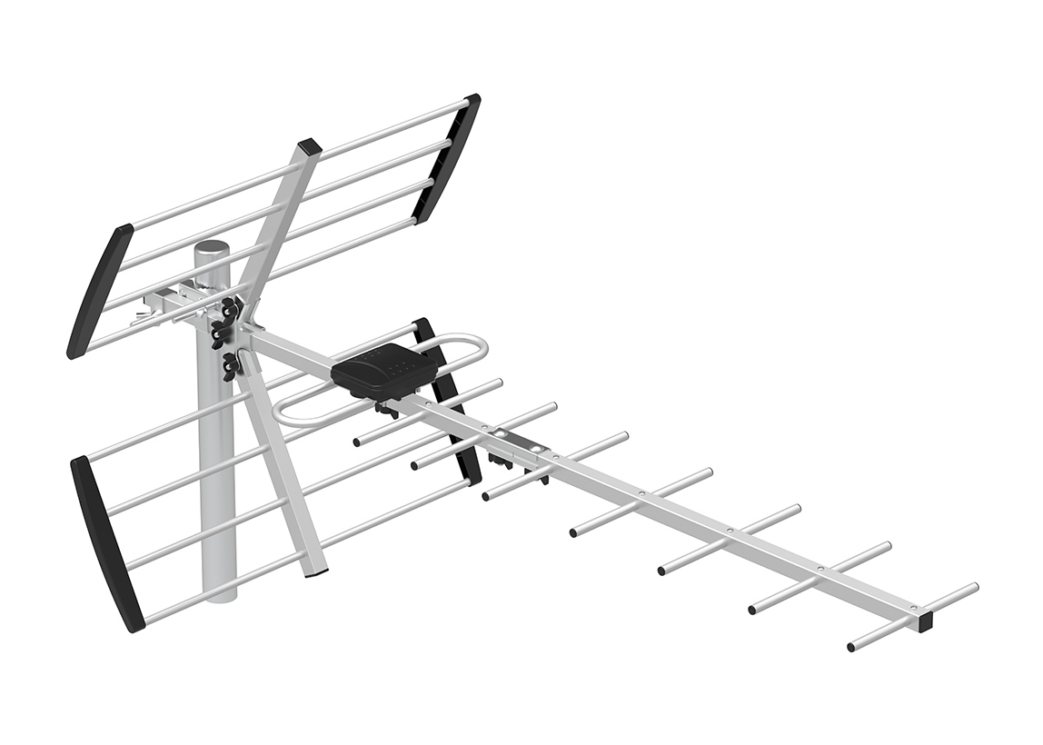 Изображение товара Антенна телевизионная наружная Dori 9290 пассивная для DVB T2 UHF 471 МГц