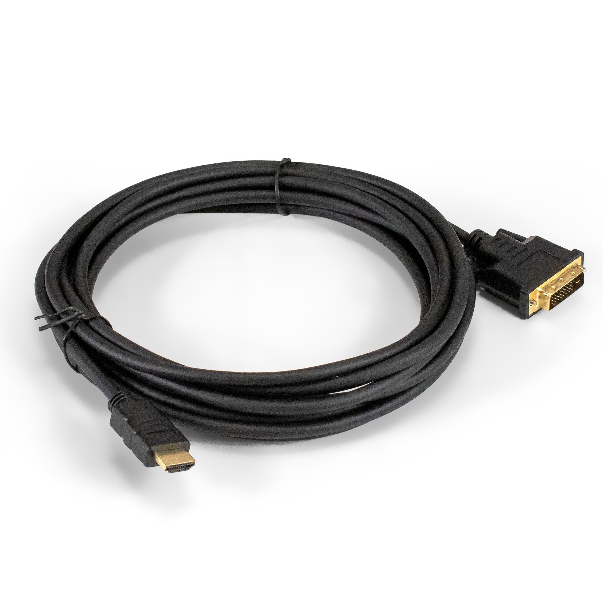 Изображение товара ExeGate HDMI-DVI-D кабель 5 м EX-CC-HDMIM-DVI2M-5.0