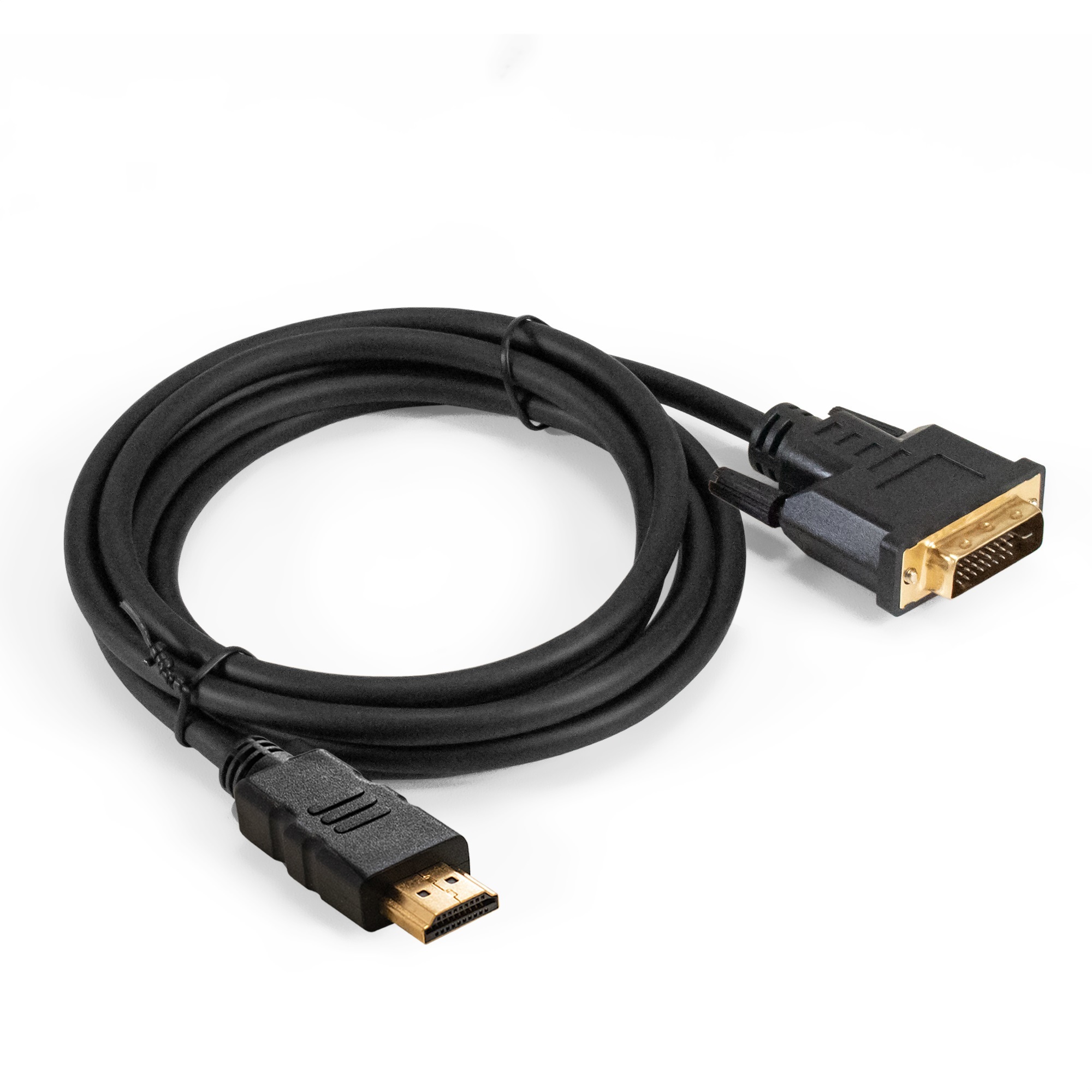 Изображение товара Кабель HDMI-DVI-D ExeGate EX-CC-HDMIM-DVI2M-2.0 2 м