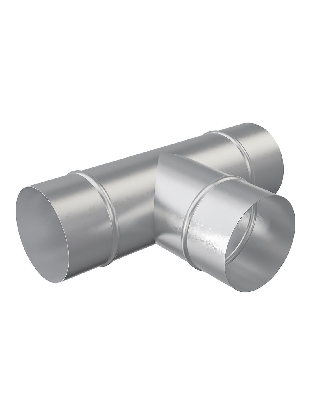 Изображение товара Тройник для круглых воздуховодов ERA PRO TPG D200 мм из оцинкованной стали