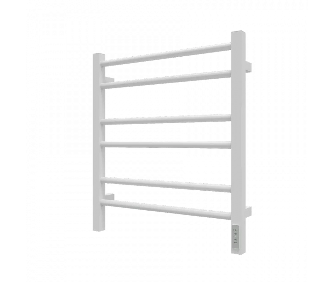 Изображение товара Электрический полотенцесушитель GROIS Nex GR-111 80 Вт 600x500 мм белый с терморегулятором