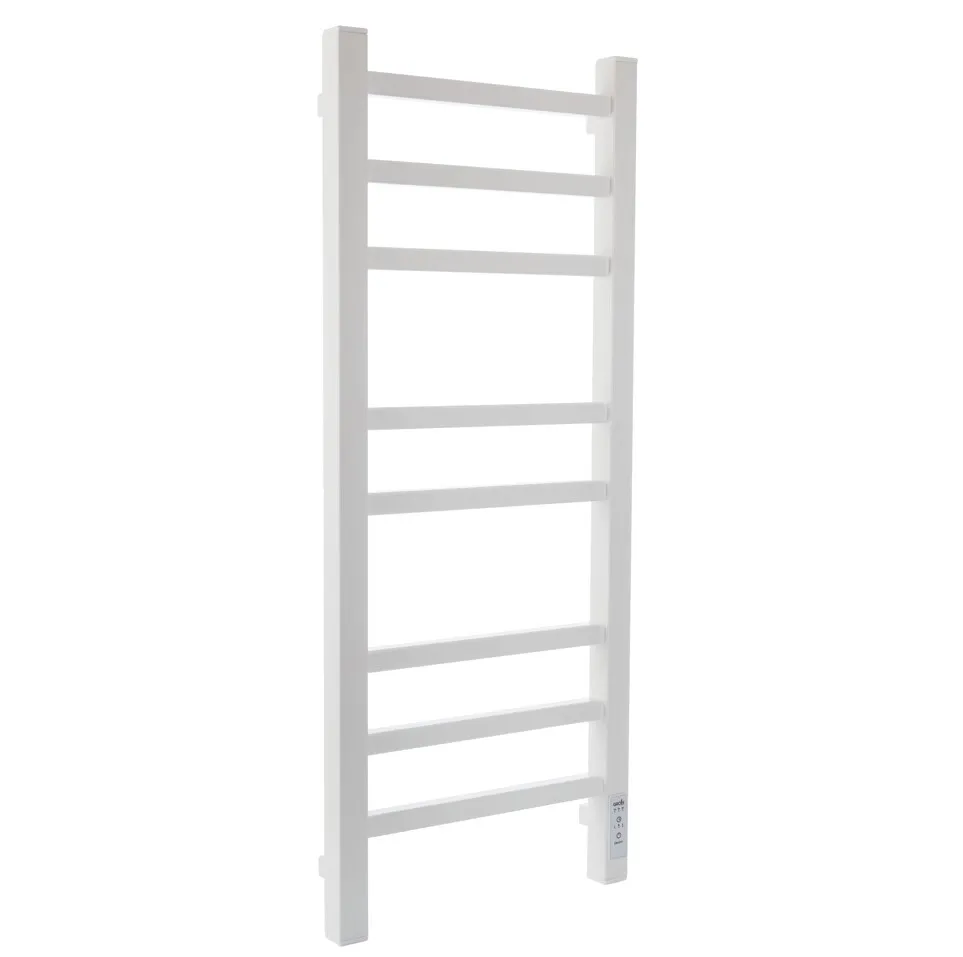 Изображение товара Полотенцесушитель электрический Grois Alex GR-102 П8 300x800 мм 80 Вт с терморегулятором лесенка цвет белый