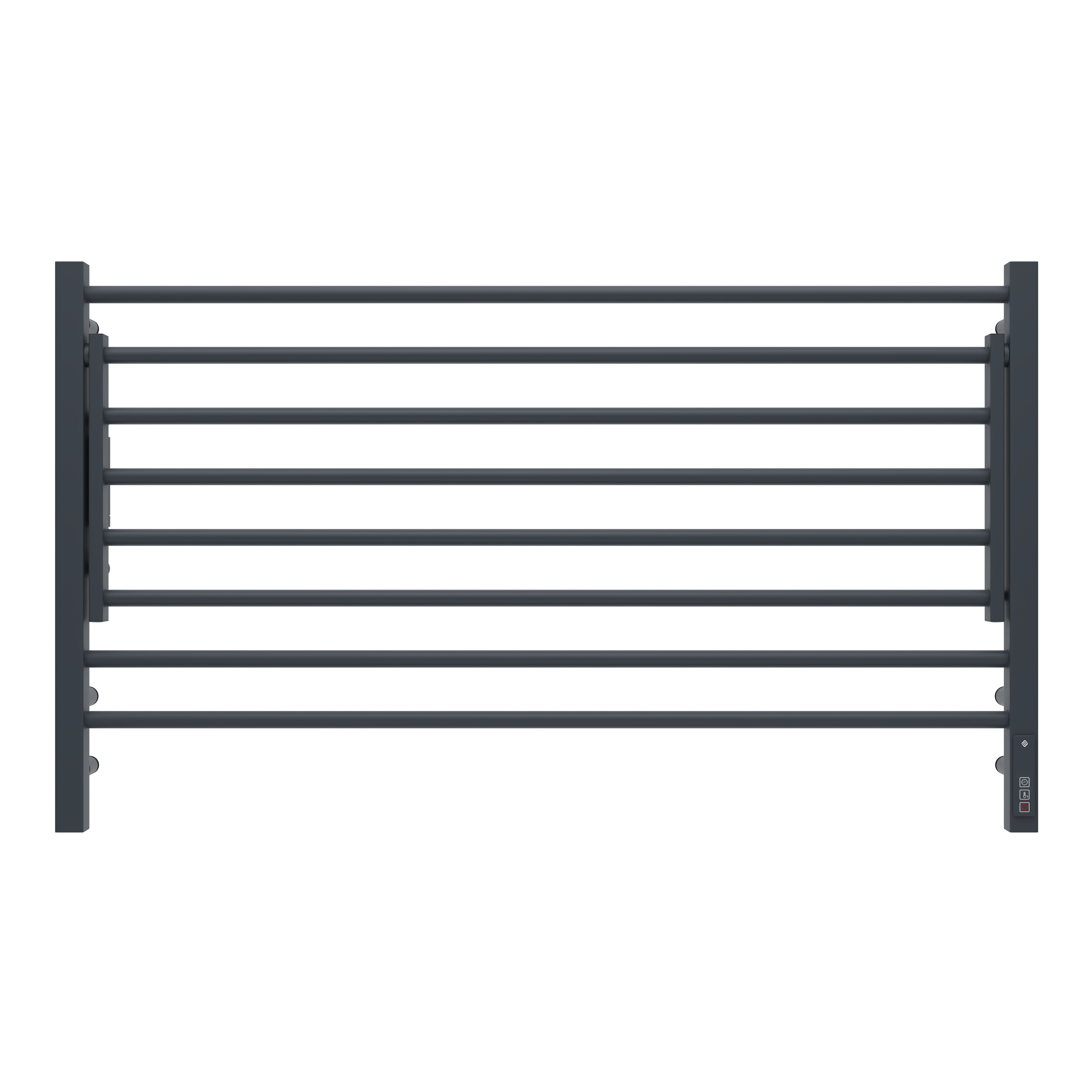 Изображение товара Электрический полотенцесушитель Terminus Горизонт П8 1000x600 мм 152 Вт черный муар