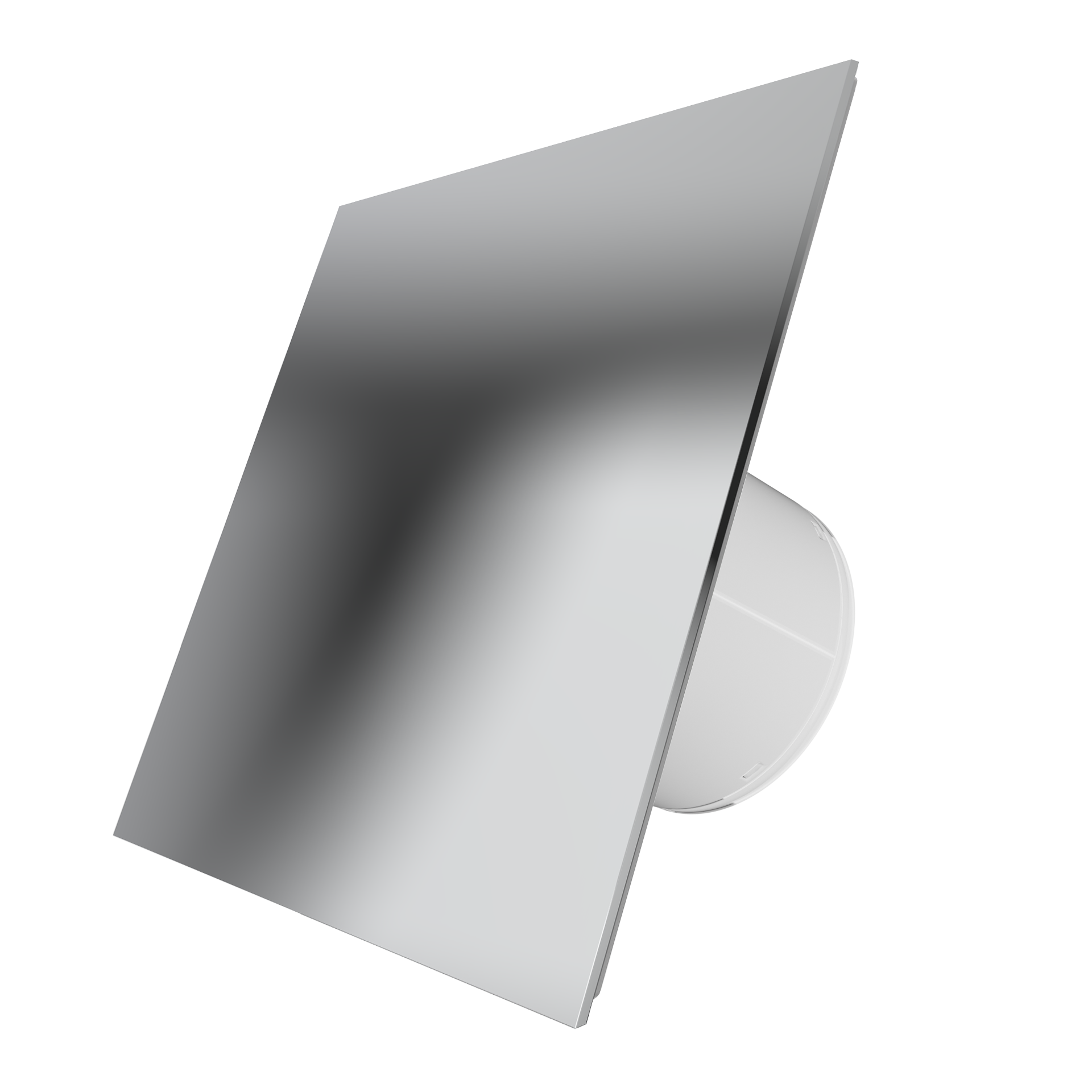 Изображение товара Вентилятор осевой вытяжной Diciti Aeon D100 мм 25 дБ 100 м³/ч обратный клапан датчик влажности и таймер цвет хром