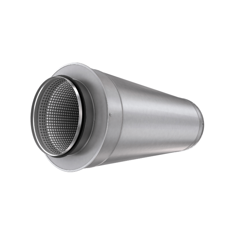 Изображение товара Шумоглушитель круглый Provent RS D250 мм 0.6 м оцинкованная сталь