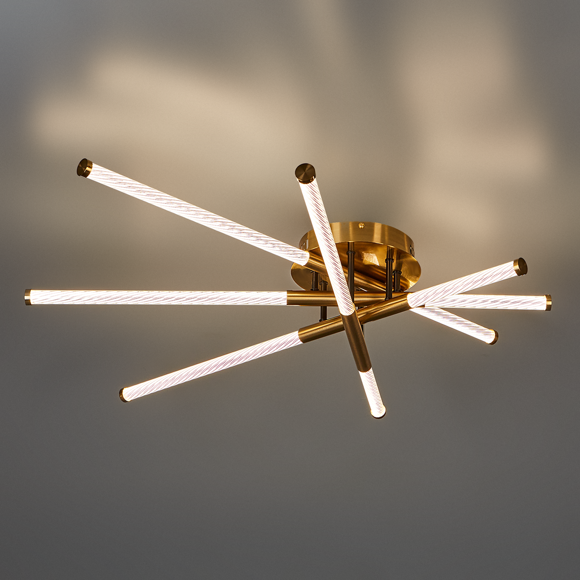 Изображение товара Люстра потолочная светодиодная Vibe FR6098CL-L58BZ бронза modern