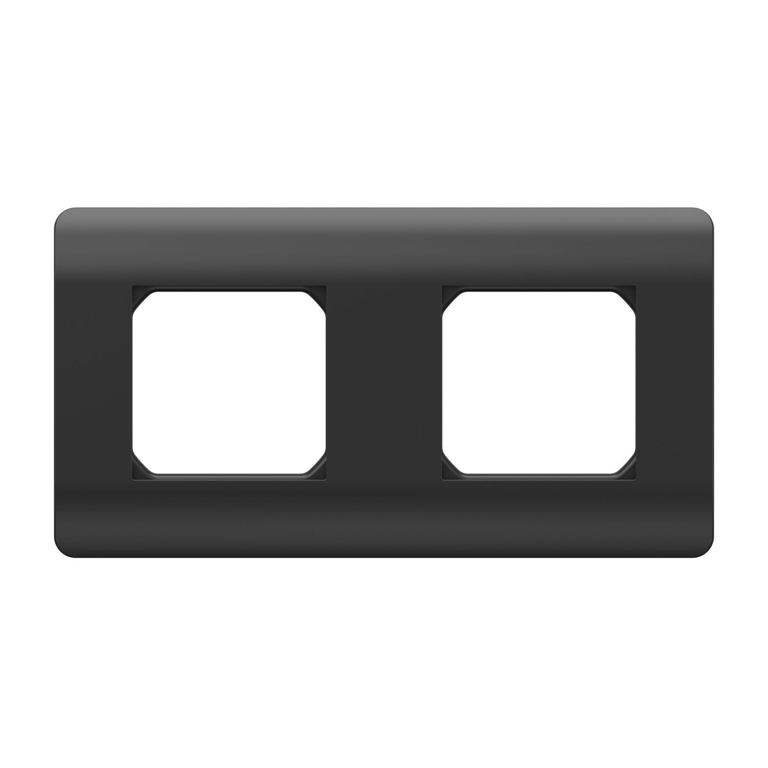 Изображение товара Рамка CHINT New3-E 2 поста Черный