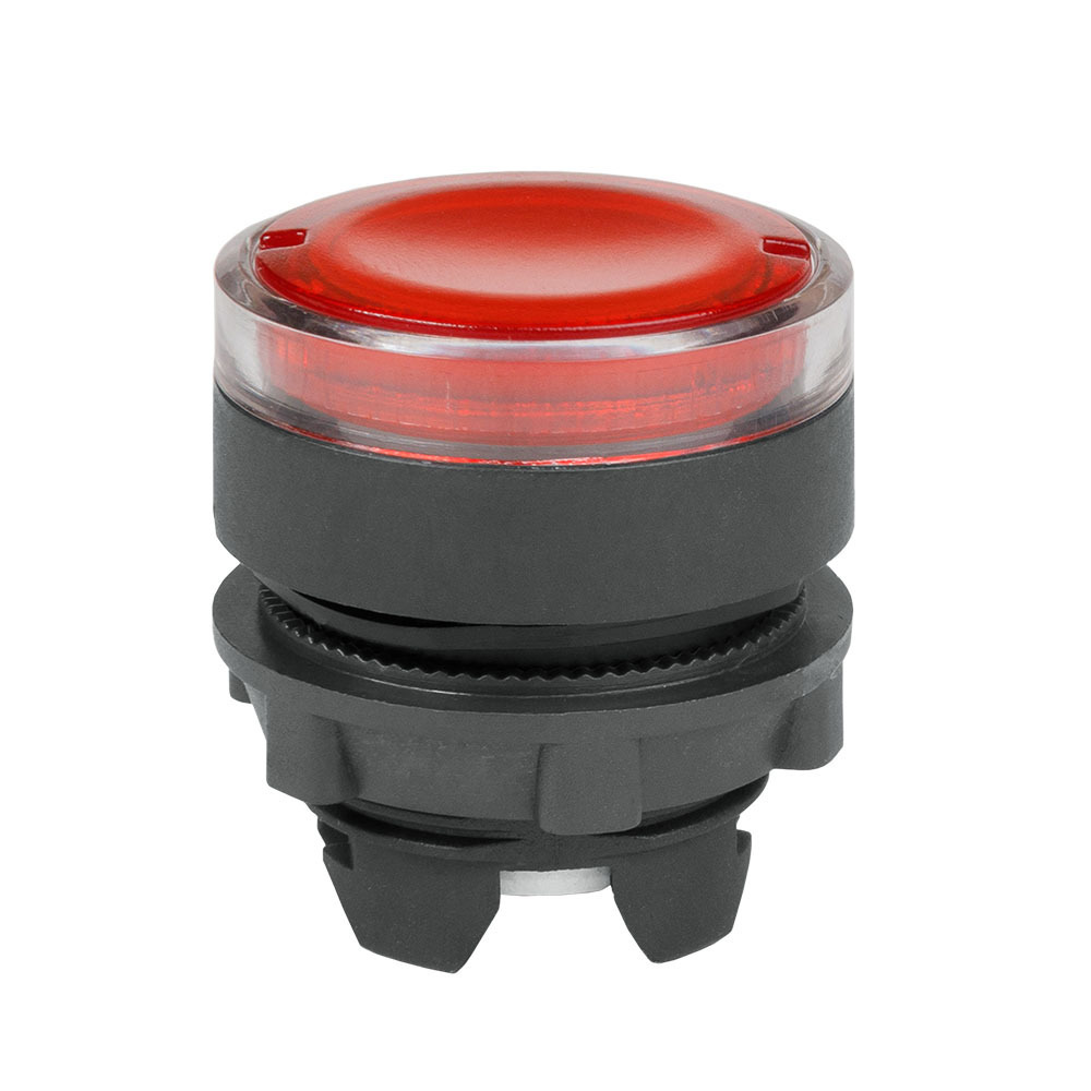 Изображение товара Головка кнопки КЭАЗ OptiSignal D22 A5-PL-4 с подсветкой ZB5AW343 пластик цвет красный