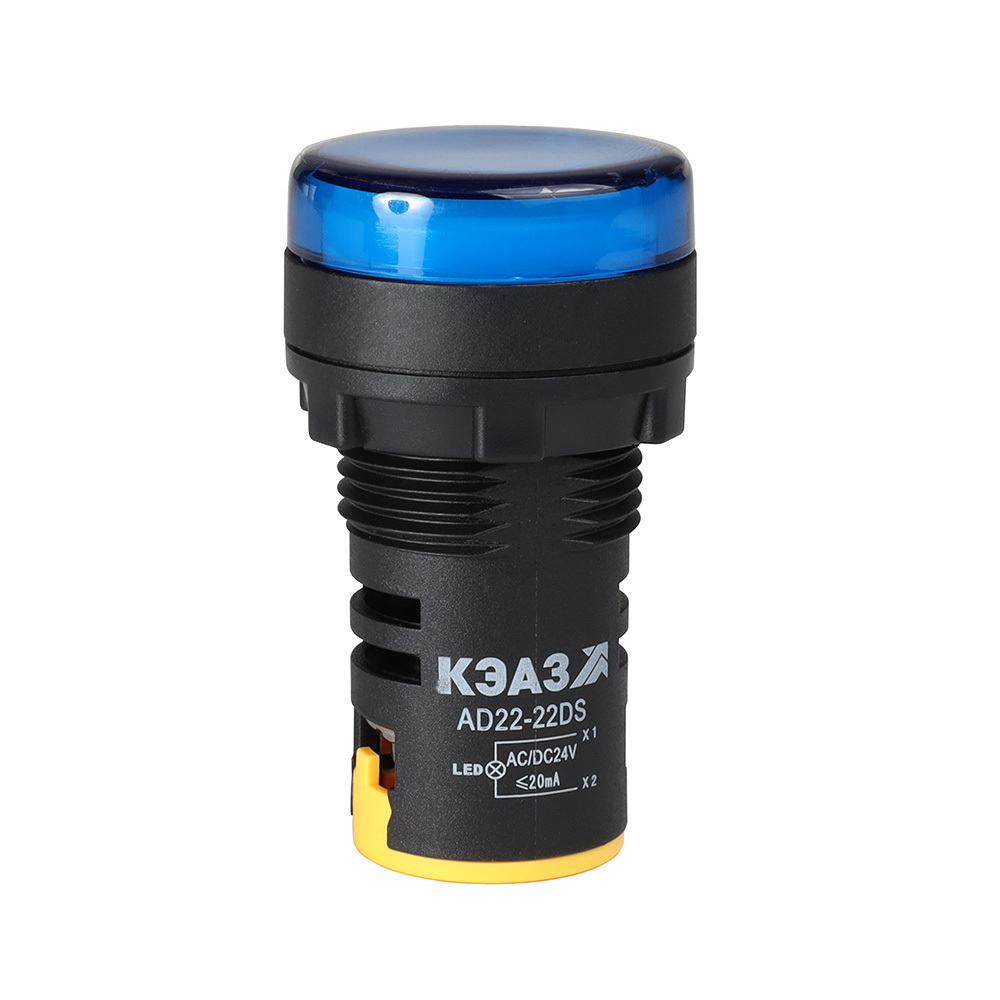 Изображение товара Лампа КЭАЗ AD22DS(LED) матрица D22 мм 230 В цвет синий 1 шт