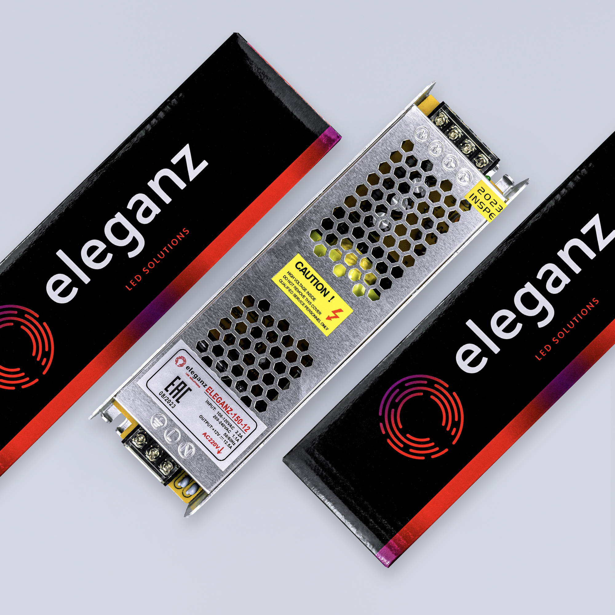Изображение товара Блок питания для светодиодных лент Eleganz 1104 150 Вт IP20 170-240 В
