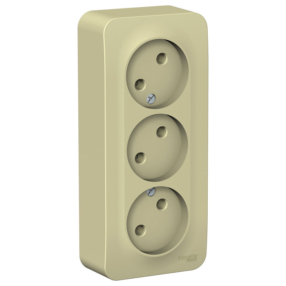 Изображение товара Розетка Blanca BLANRA000317 открытая установка бежевый 16 А 220 В