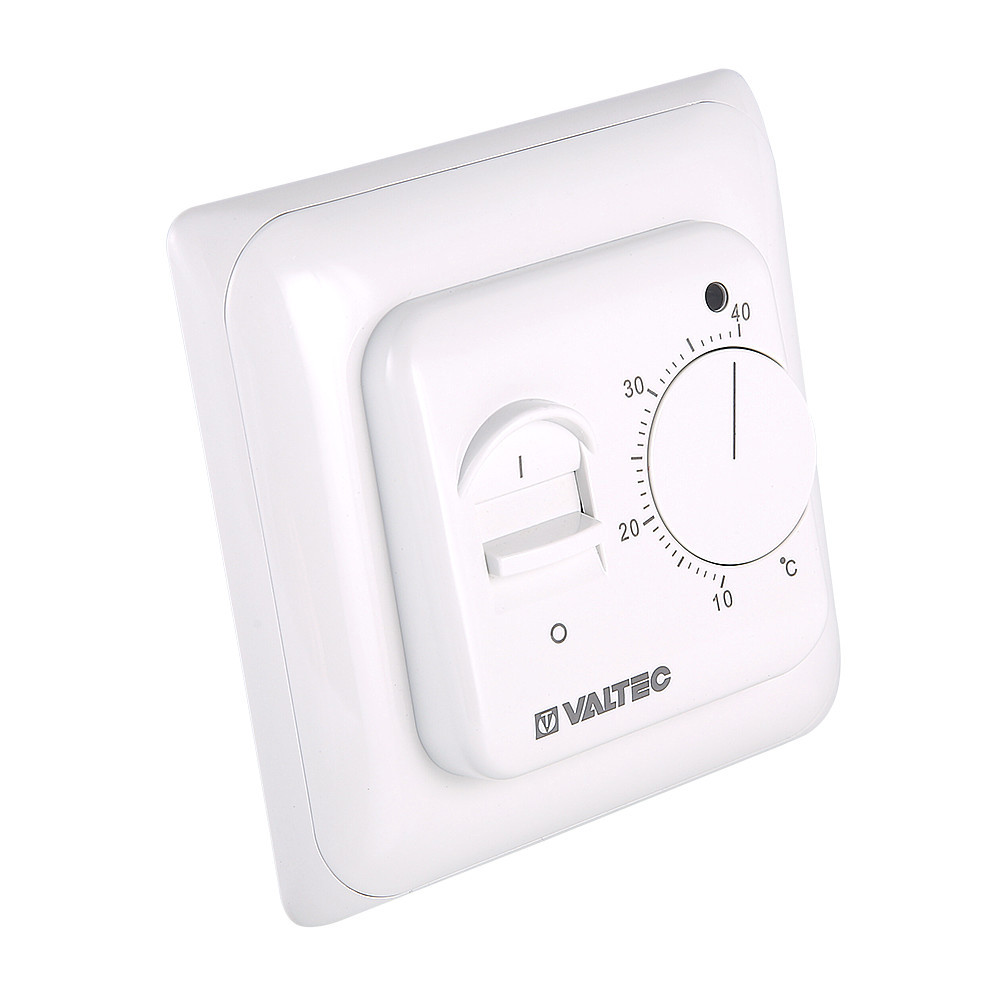 Изображение товара Терморегулятор Valtec VT.AC602.0.0 для теплого пола белый