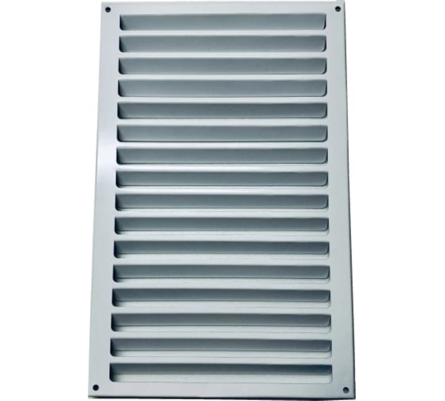 Изображение товара Решетка вентиляционная Шамрай 300x500 мм с внутренними жалюзи сталь цвет серый