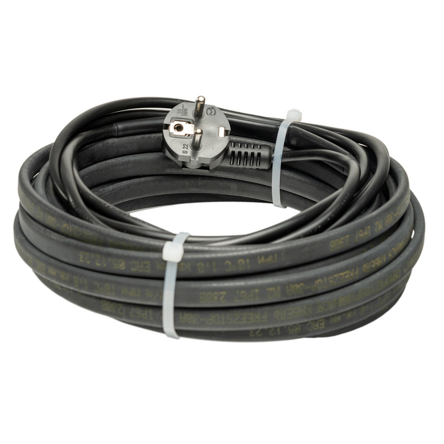 Изображение товара Греющий кабель для труб Freezstop 10 м 160 Вт саморегулирующийся