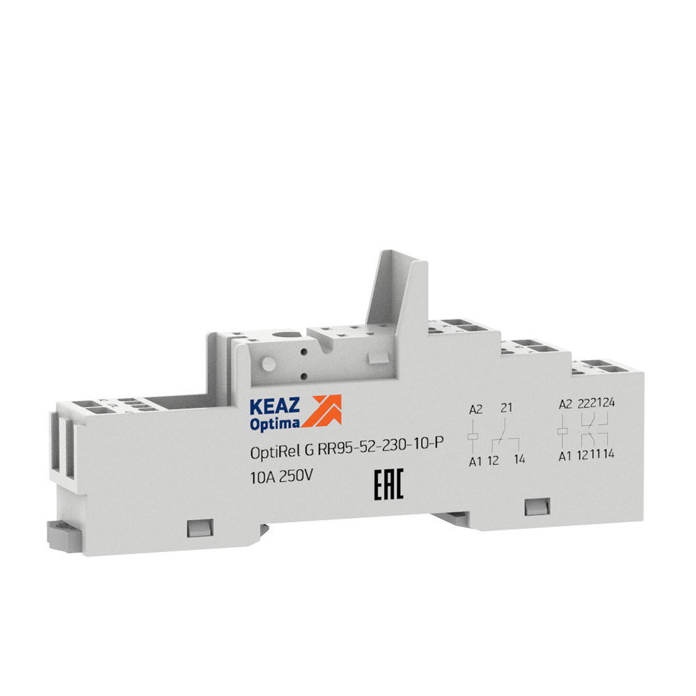 Изображение товара Розетка для реле КЭАЗ OptiRel G RR95-52-230-10-P