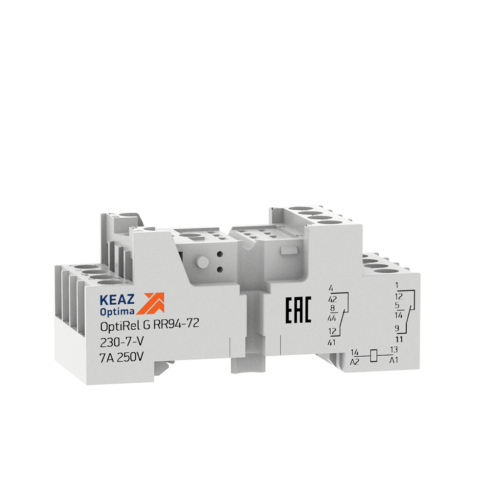 Изображение товара Розетка для реле КЭАЗ OptiRel G RR94-72-230-7-V 1 шт