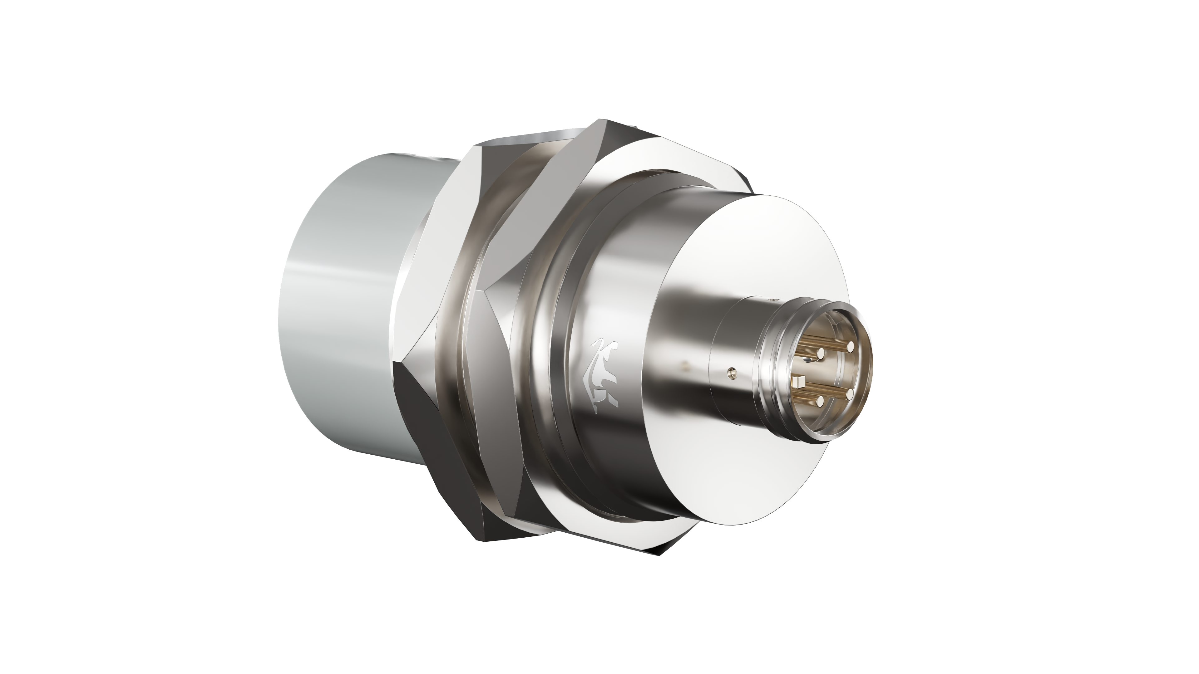 Изображение товара Индуктивный датчик PROMPOWER KT130-D25PA-DS1253-LY с разъёмом M12