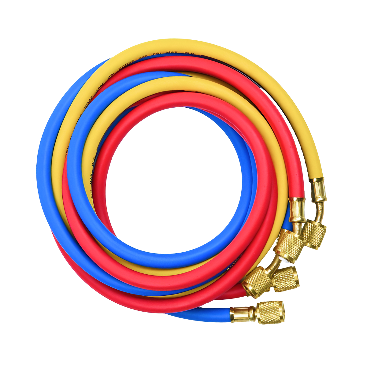 Изображение товара Шланг заправочный Becool BCH6 R410 5/16" SAE до 41 бар 1.8 м