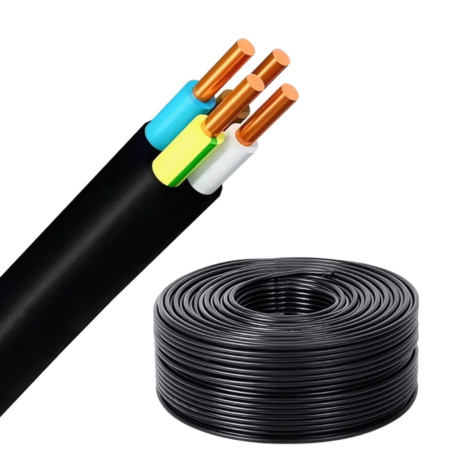 Изображение товара Кабель Рэмкабель ВВГнг(A)-LS 4x1.5 50 м ГОСТ