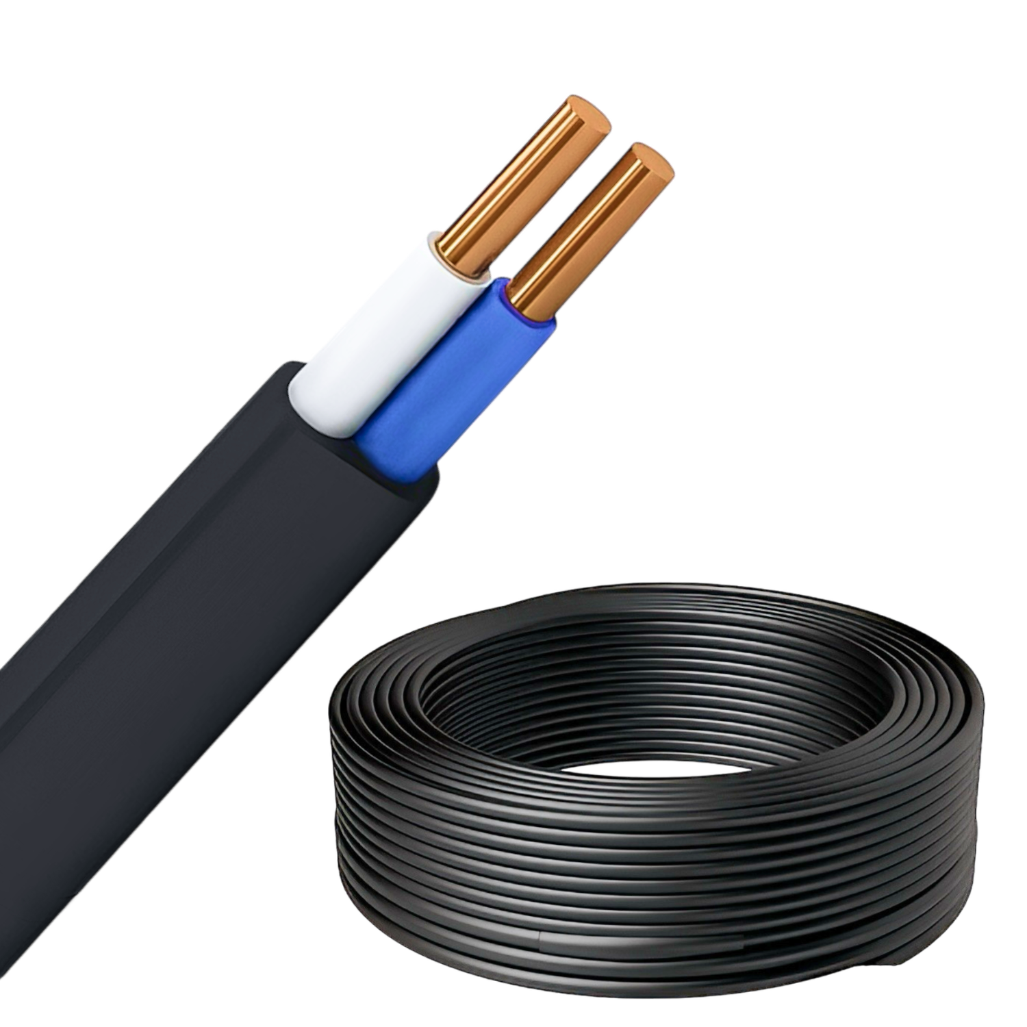 Изображение товара Кабель Рэмкабель ВВГ-Пнг(А)-LS 2x2.5 50 м ГОСТ