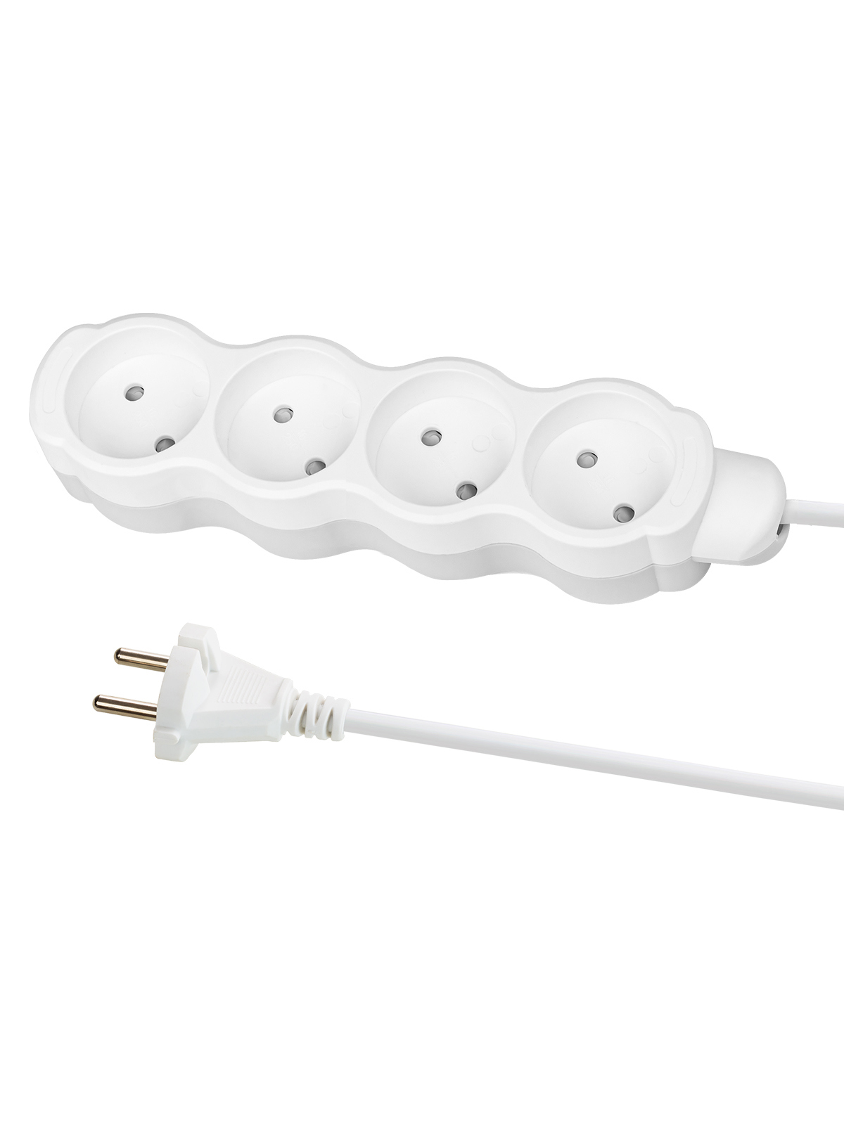 Изображение товара Удлинитель бытовой TDM Electric Люкс SQ1303-4008 4 розетки 5м без заземления