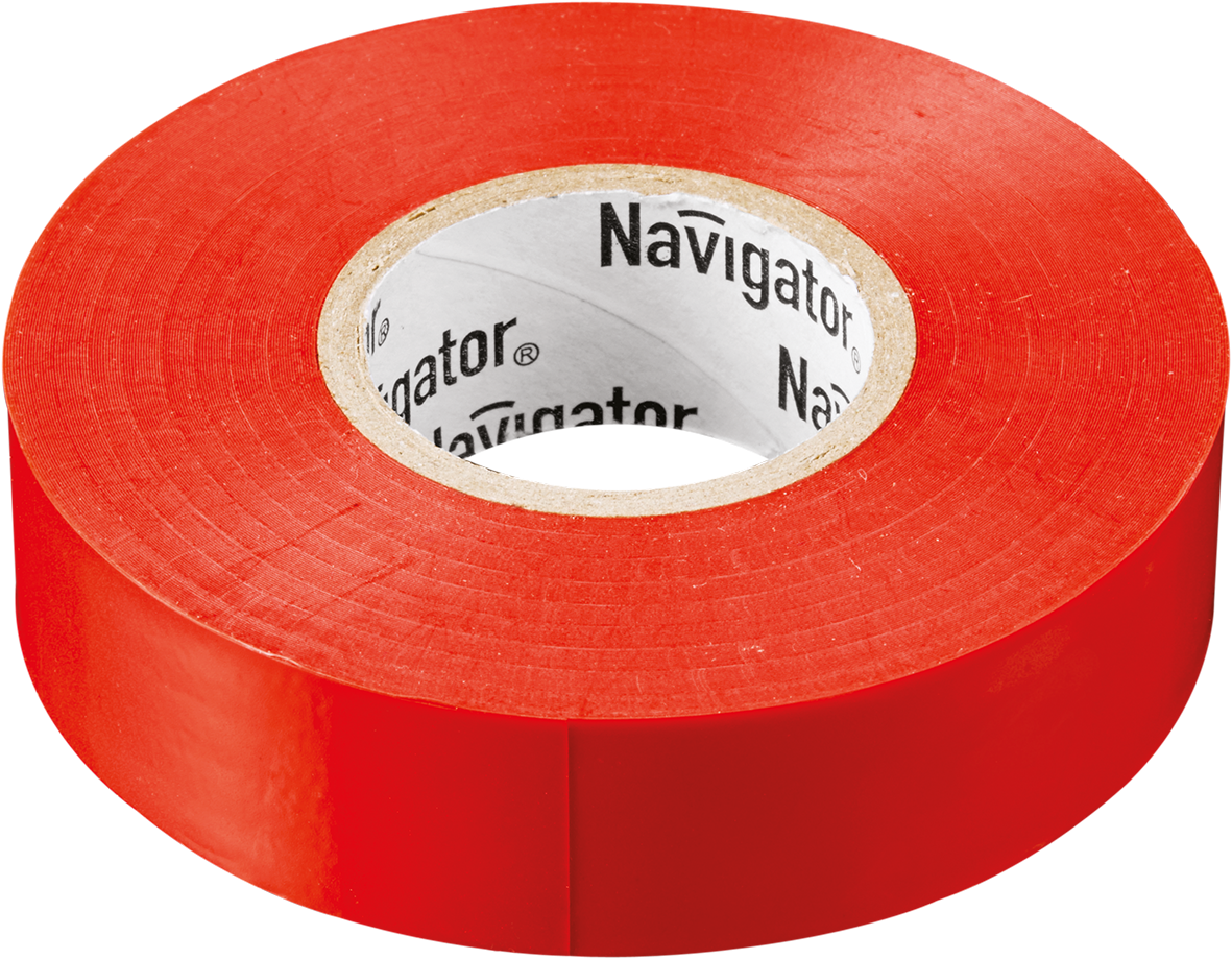 Изображение товара Изолента ПВХ Navigator 71 111 NIT-A19-20/R красная