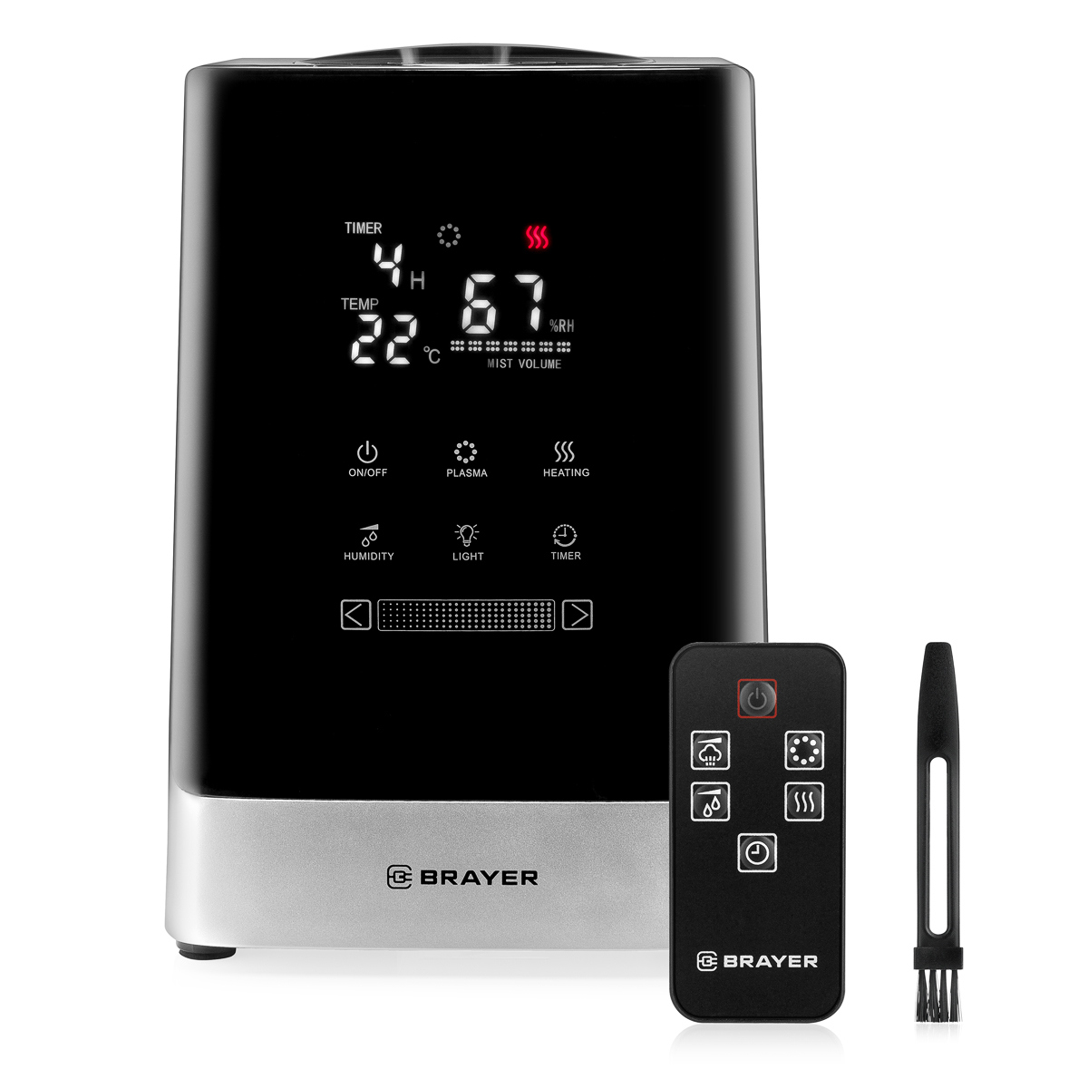 Изображение товара Увлажнитель воздуха ультразвуковой Brayer BR4705 цвет черный
