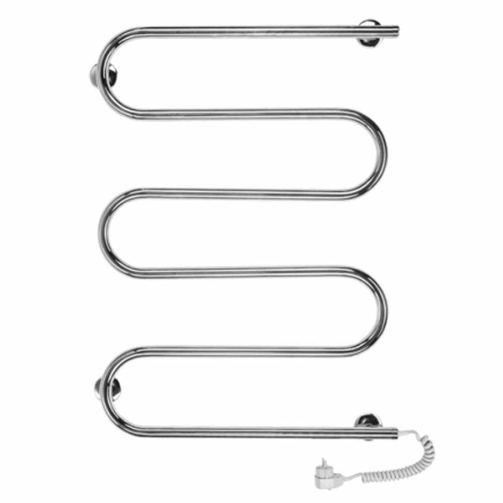 Изображение товара Электрический полотенцесушитель Terminus Ш-образный 500x800 нержавеющая сталь IPx4