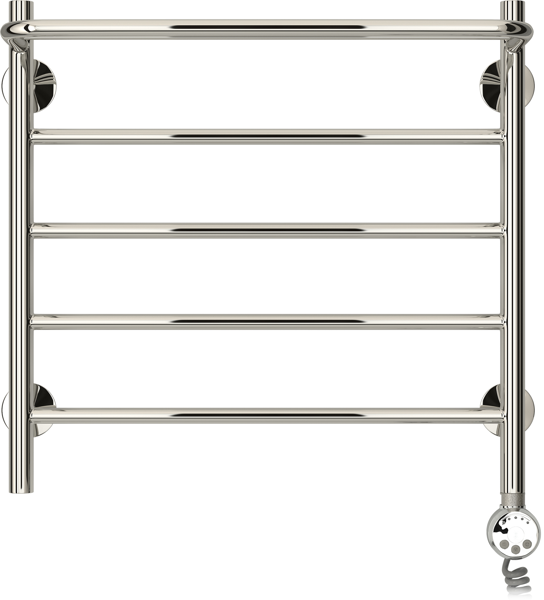 Изображение товара Электрический полотенцесушитель Стилье Формат 20 500x500 мм 300 Вт хром с терморегулятором