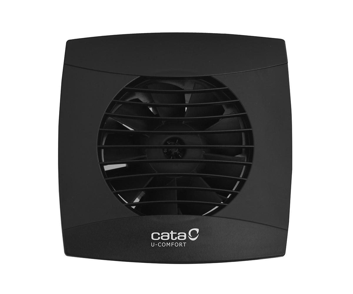 Изображение товара Вентилятор осевой вытяжной Cata UC-10 STD BK 98 мм тихий 26 дБ белый