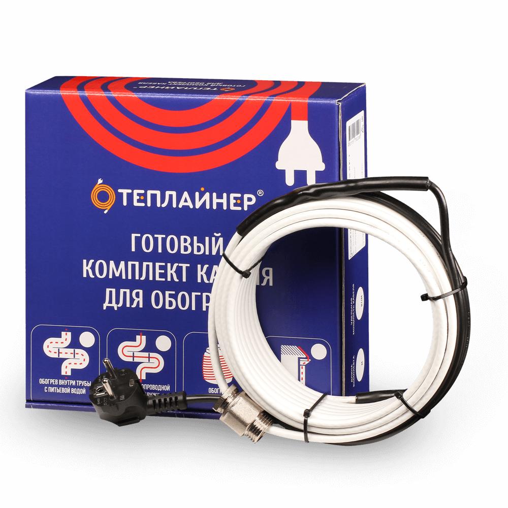 Изображение товара Греющий кабель для труб Теплайнер КСП-10 40 м 400 Вт саморегулирующийся