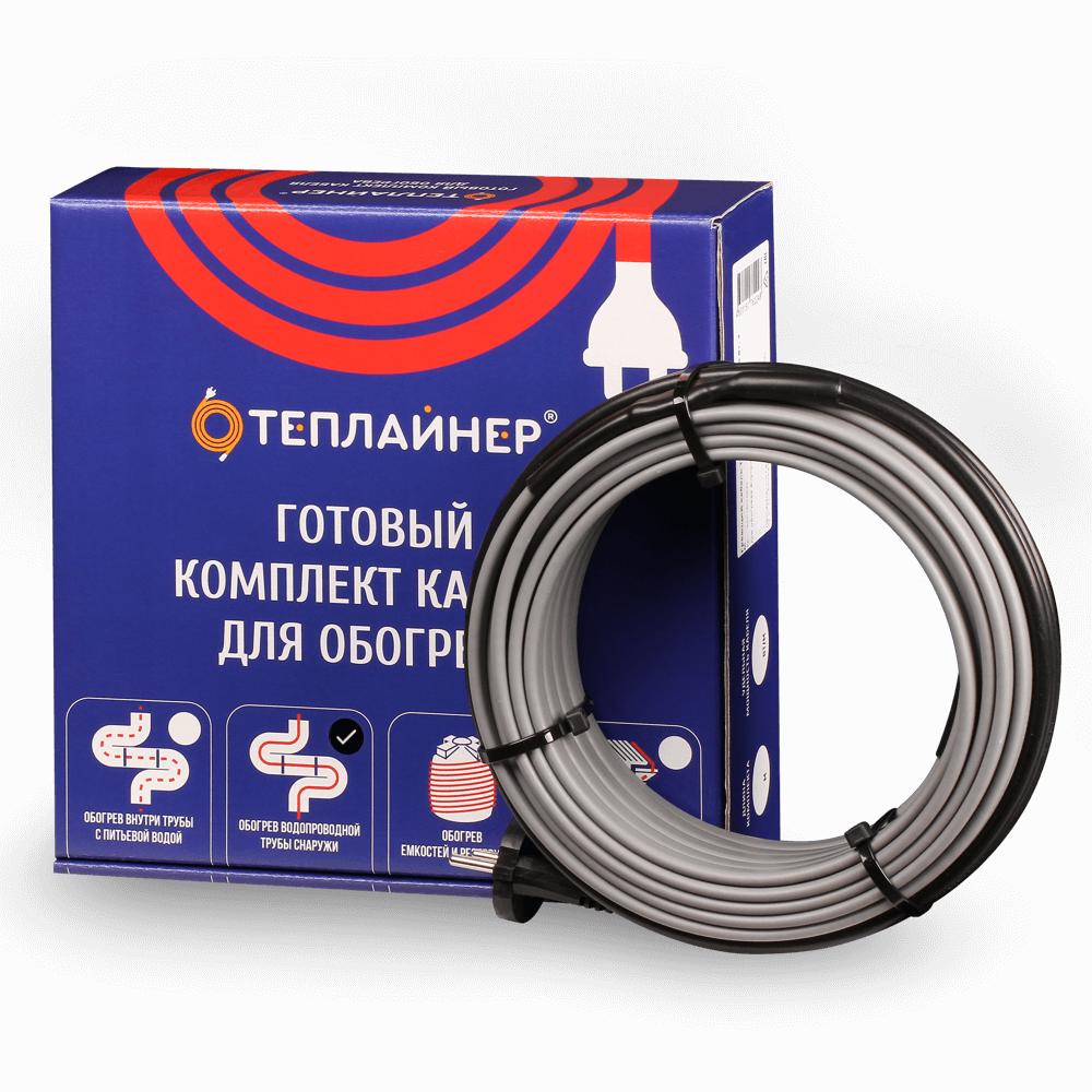 Изображение товара Греющий кабель Теплайнер КСН-16 20 м 320 Вт для защиты труб